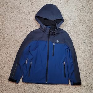 Snozo Black Blue Jacket Hoodie size M